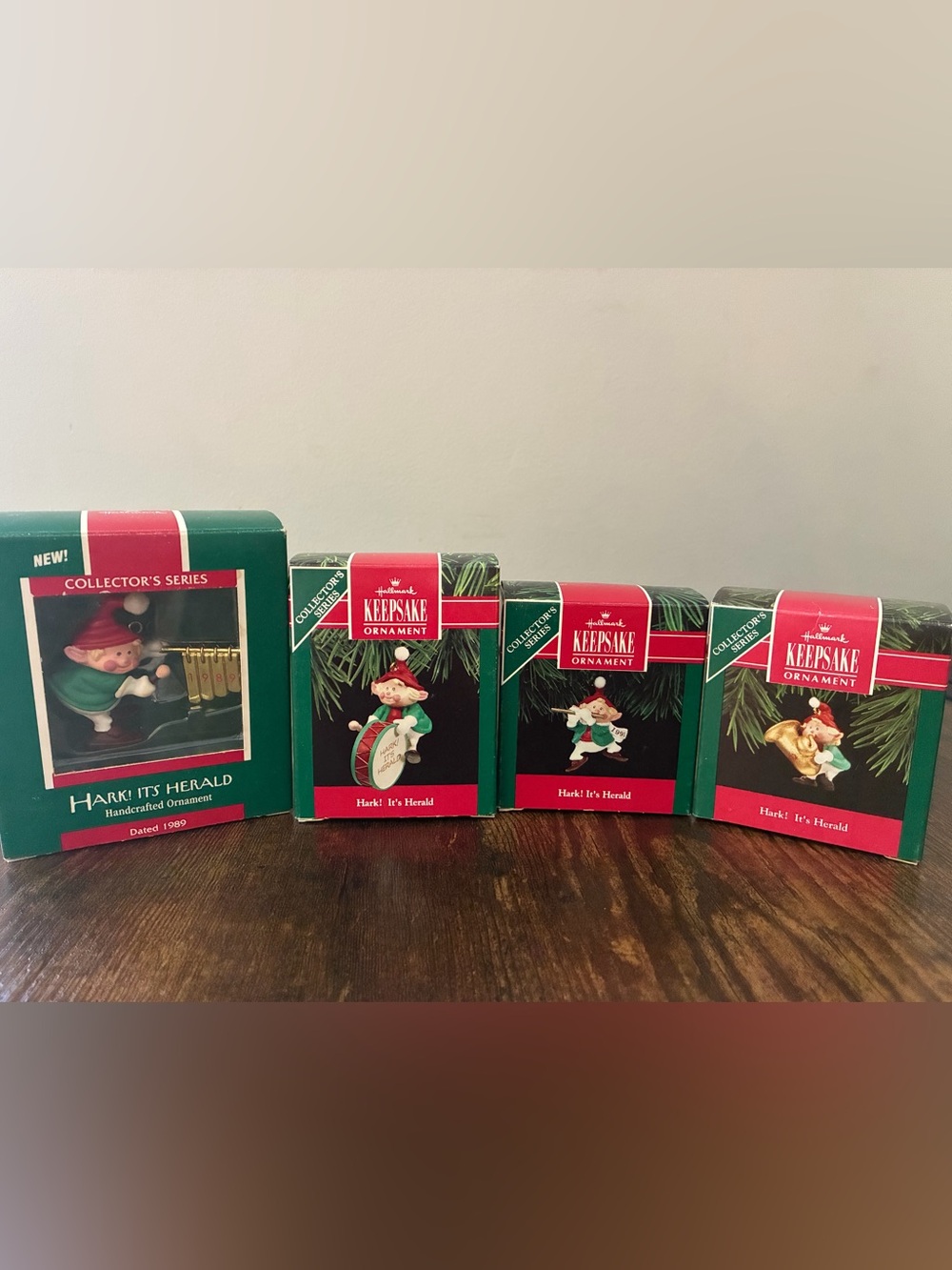 Hallmark Hark! It’s Herald Christmas Ornament Complete Collection